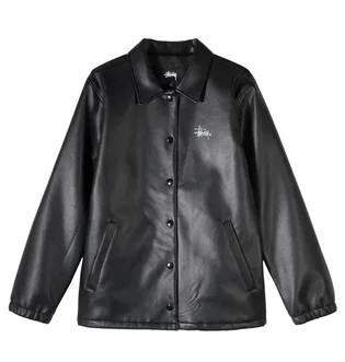 Stüssy WMNS Pu Coach Jacket (Black)
