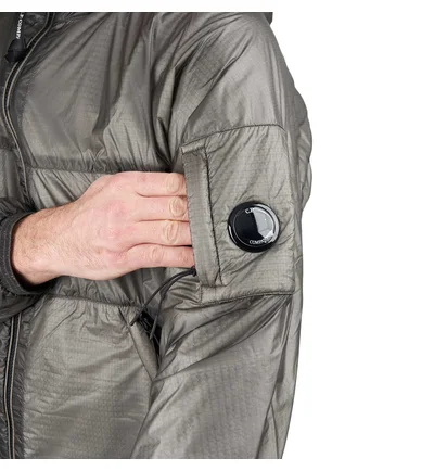 C.P. Company Nada Shell Primaloft® Hooded Jacket (Grau)