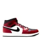 Air Jordan 1 Mid (Rot / Schwarz / Weiß)