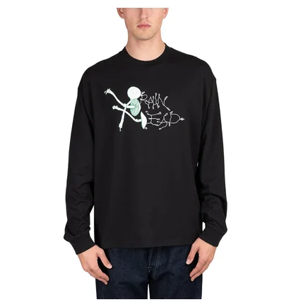 Brain Dead Post-Human Laboratories Long Sleeve (Schwarz)