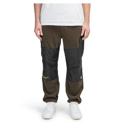 Flagstuff Fleece Pants (Olive / Schwarz)
