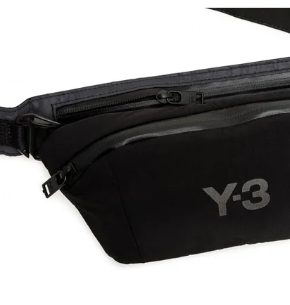 adidas Y-3 CH1 Reflective Belt Bag (Schwarz)