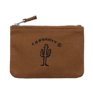 Carhartt WIP New Frontier Zip Wallet (Braun / Schwarz)