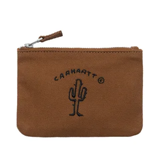 Carhartt WIP New Frontier Zip Wallet (Braun / Schwarz)