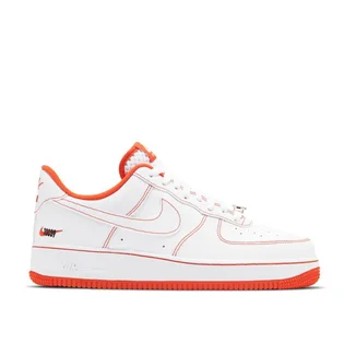 Nike Air Force 1 '07 LV8 'Rucker Park' (Weiß / Orange)