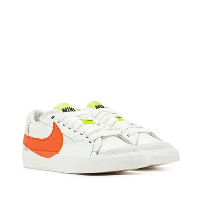 Nike WMNS Blazer Low '77 Jumbo (Weiss / Orange)
