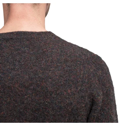 Norse Projects Birnir Brushed Lambswool Crewneck (Schwarz)
