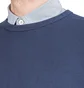 Norse Projects Johannes Compact Waffle Longsleeve (Navy)