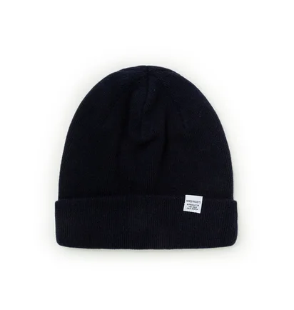 Norse Projects Light Wool Beanie (Navy)