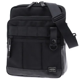 Porter by Yoshida Heat Shoulder Bag (Schwarz)