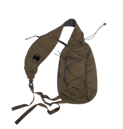 C.P. Company Nylon B Crossbody Bag (Grün)