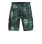 Stone Island Alligator Camo Cotton - Nylon Shorts (Grün)