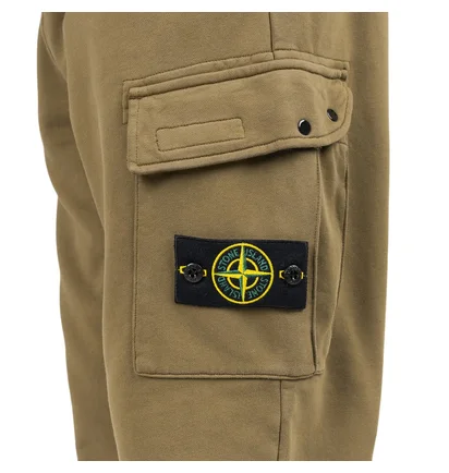 Stone Island Fleece Pants (Khaki)