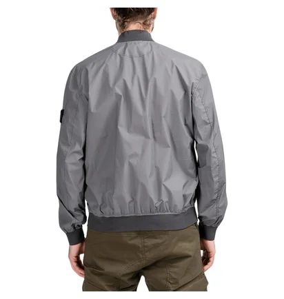 Stone Island Skin Touch Nylon-TC Packable Jacket (Grau)