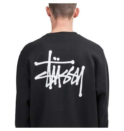 Stüssy Basic Crew (Schwarz)