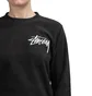 Stüssy WMNS Terra Polar Fleece Longsleeve (Schwarz)