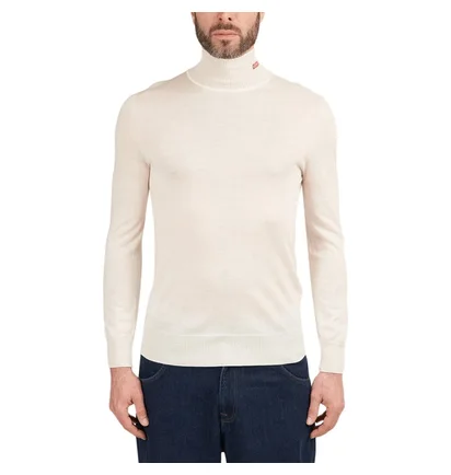 032c Logo Turtleneck (Weiss)