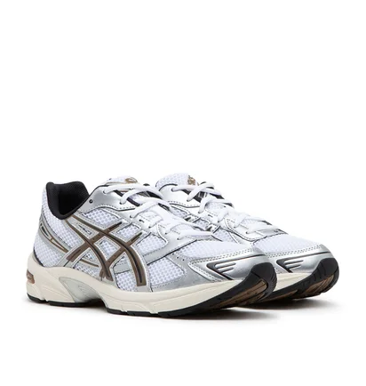 Asics Gel-1130 (Weiß / Silber / Braun)