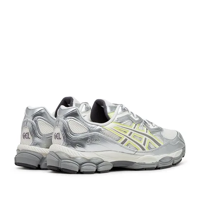 Asics x EMMI WMNS Gel-NYC (Silber / Neon Grün)
