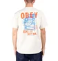 Obey Printing Press Make Art Classic T-Shirt (Beige)