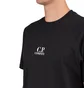 C.P. Company 30/1 Jersey Bold British Sailor T-Shirt (Schwarz)