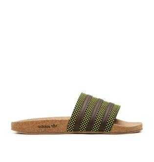 adidas Adilette 'Plant and Grow' (Braun / Grün)