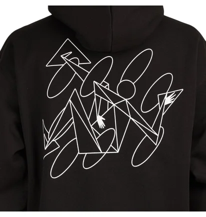 Carhartt WIP x Relevant Parties Hooded Rush Hour Sweatshirt (Schwarz / Weiß)