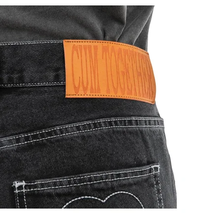 Carne Bollente Dick In The Back Denim Pant (Schwarz)