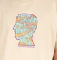 Brain Dead Split Planes T-Shirt (Beige / Türkis)