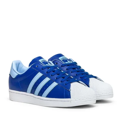 adidas Superstar (Blau / Weiß)