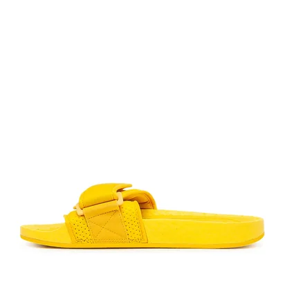 adidas x Pharrell Williams Chanceletas HU Boost Slide (Gelb)