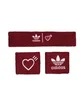 adidas x Human Made H/W Bands (Burgundy / Weiß)