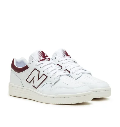 New Balance BB480 LDB (Weiß / Rot)