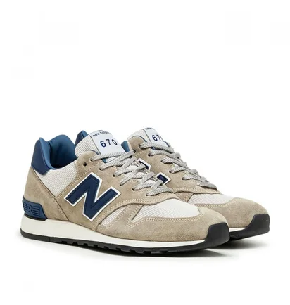 New Balance M670 ORC 'Made in England' (Beige / Navy)