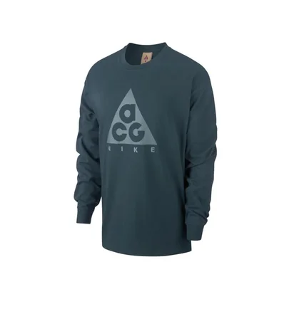 Nike ACG Logo Longsleeve (Dunkelgrün)