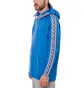 Nike NSW Taped Half Zip Hooded Poly (Blau / Weiß)