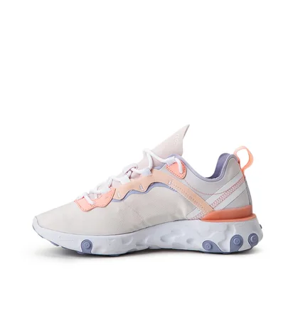 Nike WMNS React Element 55 (Weiß / Rosa)