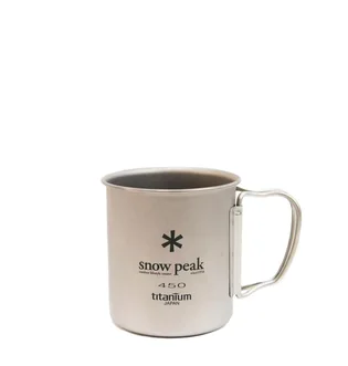 Snow Peak Ti-Single 450 Cup (Silber)