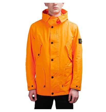 Stone Island David Fluo Wind Jacket (Orange)