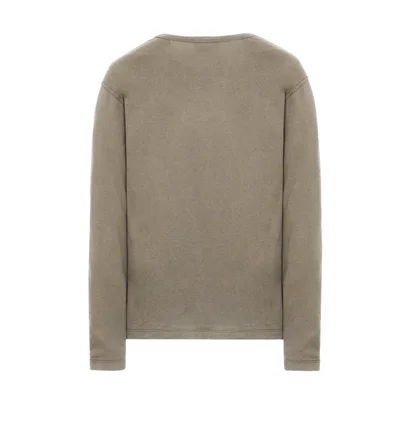 Stone Island Long Sleeve 'Fissato' Dye Treatment (Braun)