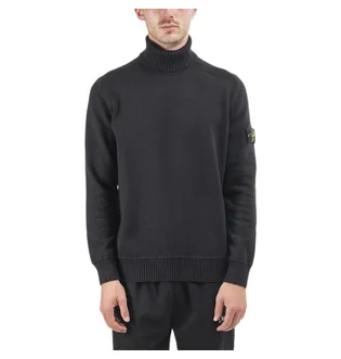 Stone Island Turtleneck Pullover (Schwarz)