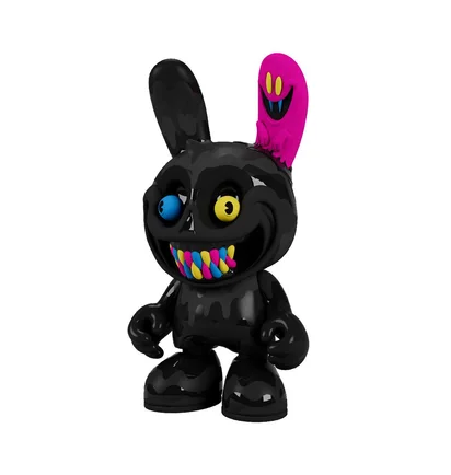 Superplastic x Alex Pardee SuperGuggi 'Oozy After Pardee' (Schwarz)