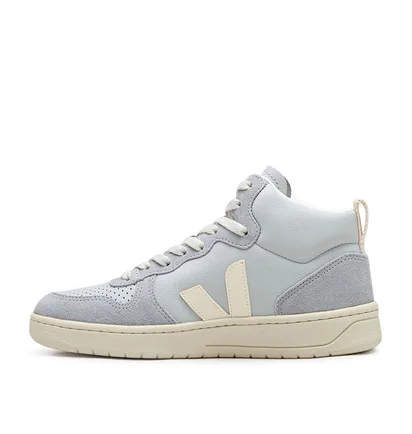 Veja WMNS V-15 Leather (Grau / Creme)