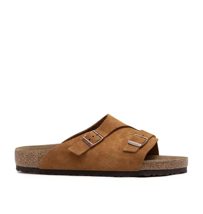 Birkenstock Zürich Wildleder (Braun)