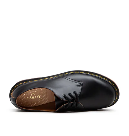 Dr. Martens Vintage 1461 Quilon Leather Oxford Shoes (Schwarz)