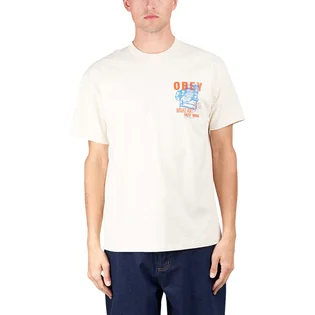 Obey Printing Press Make Art Classic T-Shirt (Beige)