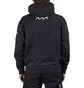 by Parra Zipped Pigeon Zip Hooded Sweatshirt (Schwarz)
