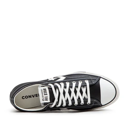 Converse Star Player 76 Fall Leather (Schwarz / Weiß)