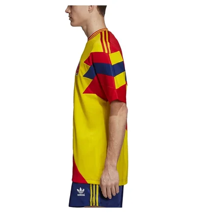 adidas Colombia MashUp T-Shirt (Gelb / Rot)