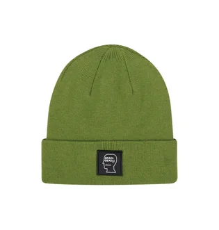 Brain Dead Logo Head Wool Beanie (Grün)